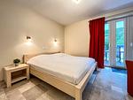 2. Schlafzimmer mit Zugang zur Terrasse - Wohnung 02 - Top-Hundeurlaub