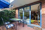 Terrasse mit Gartenmöbeln - Wohnung 09-3 - Top-Hundeurlaub