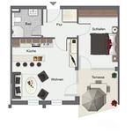 Grundriss - Wohnung 13 - Top-Hundeurlaub