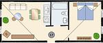 Herrenhaus 2-Zimmer Wohnung 17 - Top-Hundeurlaub