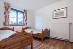 Schlafzimmer mit Einzelbetten - Wohnung 05-3 - Top-Hundeurlaub
