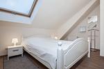 drittes Schlafzimmer mit Doppelbett - Wohnung 05-8 - Top-Hundeurlaub