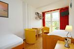 zweites Schlafzimmer mit Einzelbetten - Wohnung 143 - Top-Hundeurlaub