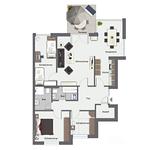 Grundriss - Wohnung 143 - Top-Hundeurlaub