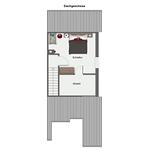 Grundriss 2. Ebene - Haus 25d - Top-Hundeurlaub