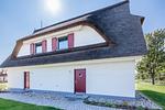 Blick auf Hauseingang - Reethaus 20b - Top-Hundeurlaub