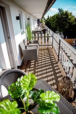 Balkon - Ferienwohnung 713 - Top-Hundeurlaub