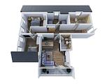 Grundriss - Ferienwohnung 713 - Top-Hundeurlaub
