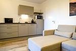 Küche / Küchenzeile - Ferienwohnung 402 - Top-Hundeurlaub