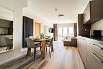 Wohnzimmer - Ferienwohnung 705 - Top-Hundeurlaub