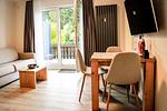Wohnzimmer - Ferienwohnung 806 - Top-Hundeurlaub