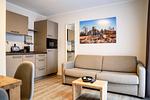 Wohnzimmer - Ferienwohnung 806 - Top-Hundeurlaub