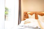 Schlafzimmer - Ferienwohnung 806 - Top-Hundeurlaub