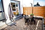 Terrasse - Ferienwohnung 801 - Top-Hundeurlaub