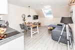 Wohnzimmer - Ferienwohnung 203 - Top-Hundeurlaub