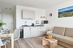 Wohnzimmer - Ferienwohnung 609 - Top-Hundeurlaub