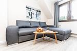 Wohnzimmer - Ferienwohnung 204 - Top-Hundeurlaub