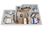 Grundriss - Ferienwohnung 802 - Top-Hundeurlaub