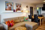 Wohnzimmer - Ferienwohnung 610 - Top-Hundeurlaub