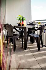 Balkon - Ferienwohnung 610 - Top-Hundeurlaub