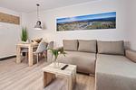 Wohnzimmer - Ferienwohnung 808 - Top-Hundeurlaub