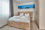 Schlafzimmer - Ferienwohnung 808 - Top-Hundeurlaub