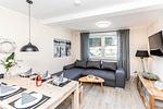 Wohnzimmer - Ferienwohnung 201 - Top-Hundeurlaub