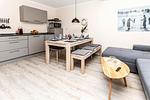 Wohnzimmer - Ferienwohnung 201 - Top-Hundeurlaub
