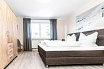 Schlafzimmer - Ferienwohnung 201 - Top-Hundeurlaub
