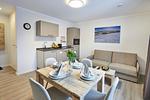 Wohnzimmer - Ferienwohnung 810 - Top-Hundeurlaub