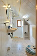 Badezimmer mit Dusche - Wohnung 1.6 - Freesenblick - Top-Hundeurlaub