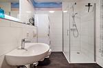 Badezimmer mit Dusche - Wohnung 4.2 - Ostseeperle - Top-Hundeurlaub