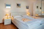 Schlafzimmer mit Doppelbett - Wohnung 2.3 - Waldesruh - Top-Hundeurlaub