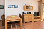 Esstisch - Wohnung 3.2 - Kranichrast - Top-Hundeurlaub
