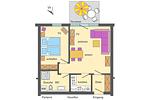 Grundriss - Wohnung 3.2 - Kranichrast - Top-Hundeurlaub
