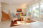 Wohnbereich - Neue Reihe 28 - Wohnung Ankerplatz - Top-Hundeurlaub