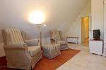 Wohnbereich OG - Neue Reihe 28 - Wohnung Ankerplatz - Top-Hundeurlaub
