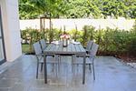 Terrasse mit Tisch und Bestuhlung - WE 01 - "Beachhouse No.1" - Top-Hundeurlaub