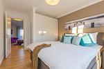 Schlafzimmer mti Doppelbett - WE 7 - "Heimatliebe" - Top-Hundeurlaub