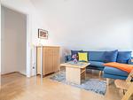 Wohnbereich im DG - Wohnung 5-73 - Top-Hundeurlaub