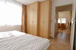 Schlafzimmer mit Doppelbett - Wohnung 5-71 - Top-Hundeurlaub