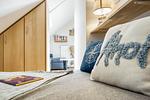 Doppelbett im DG - Seeschwalbe - Wohnung 4-62 - Top-Hundeurlaub