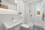 Bad mit Dusche und WC - 9 OG links - Zur Kogge - Top-Hundeurlaub