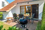 Terrasse - Reihenhaus 7b - Meerzeit - Top-Hundeurlaub