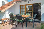 Terrasse - Reihenhaus 7b - Meerzeit - Top-Hundeurlaub