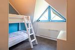 Schlafzimmer mit Etagenbett - Doppelhaushälfte 11a - Schwalbennest - Top-Hundeurlaub