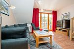 Wohnbereich - Wohnung 4.6 - Boddenblick - Top-Hundeurlaub