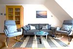 Wohnbereich - Wohnung 3.6 - Frieda - Top-Hundeurlaub