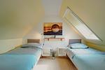 Schlafzimmer mit Einzelbetten - Wohnung 3.6 - Frieda - Top-Hundeurlaub