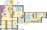 Grundriss - Wohnung 3.6 - Frieda - Top-Hundeurlaub